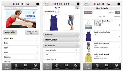 Athleta Mobileapp