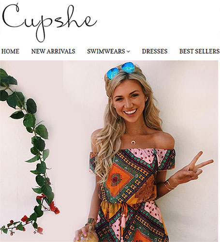 cupshe-homepage-printscreen