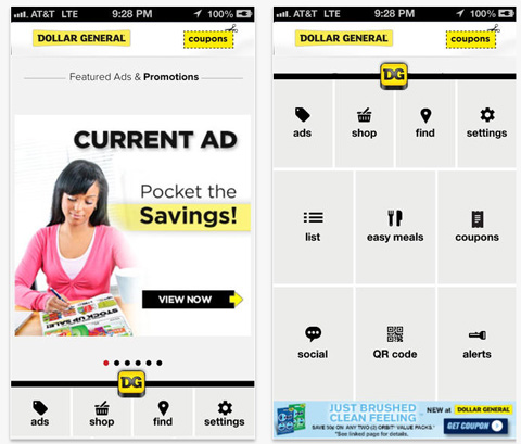 Dollar General Mobile App