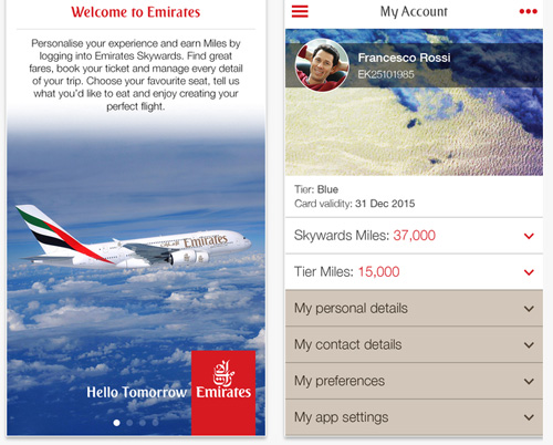 Emirates Mobile App