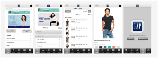 Gap Mobile App