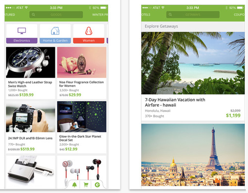 Groupon Mobileapp