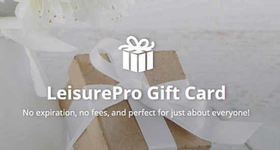 Leisurepro Giftcard