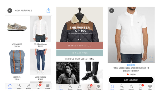 Menlook Mobile app