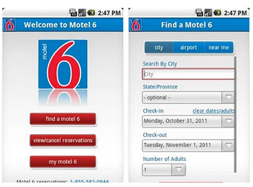 Motel6 MobileApp