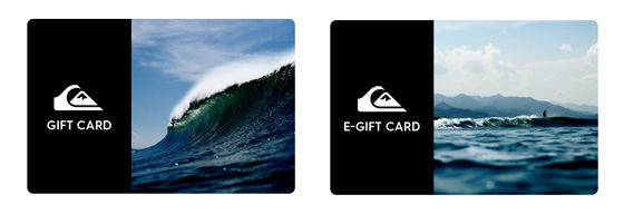 Quiksilver gift Card