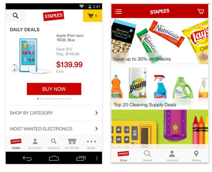 Staples Mobileapp