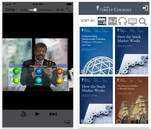 The Great Courses MobileApp