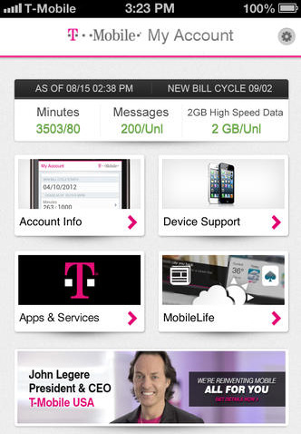 TMobile Mobile App