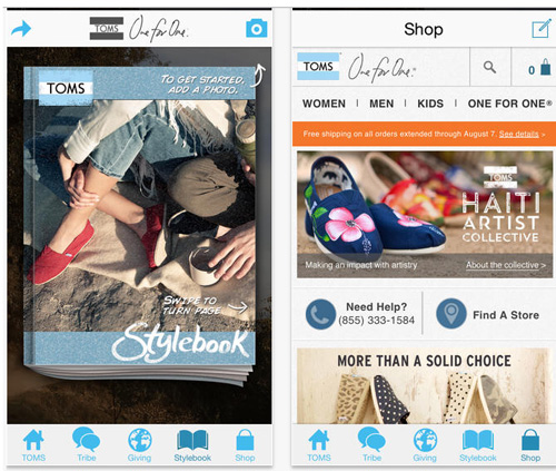 Toms Mobileapp