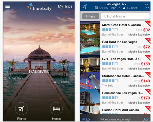 Travelocity Mobileapp