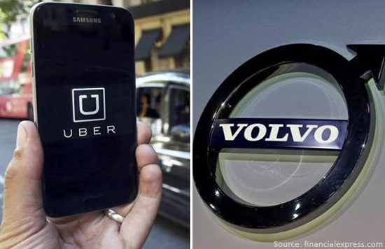 Volvo and Uber partnership