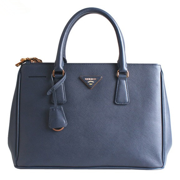 CET Domain Blue Leather Bag